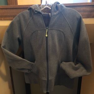 LuluLemon grey hoodie! Size 10